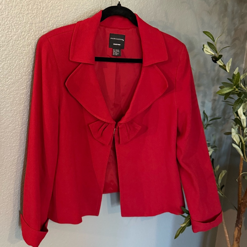 Doncaster Collection Red Blazer